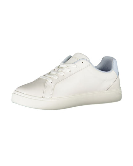 Tommy Hilfiger White Polyester Sneaker