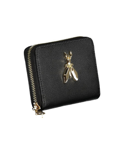 Patrizia Pepe Black Leather Women Wallet