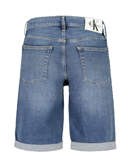 Calvin Klein Blue Cotton Men's Jeans Short