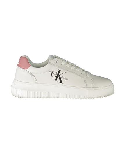 Calvin Klein White Leather Women Sneaker