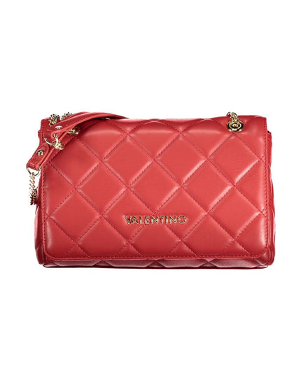 Mario Valentino Red Polyethylene Handbag