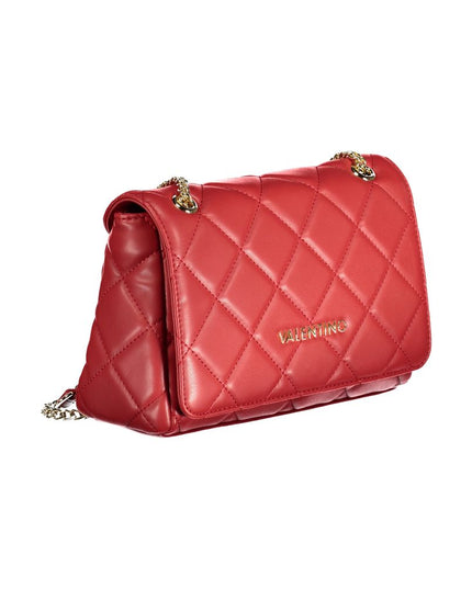 Mario Valentino Red Polyethylene Handbag