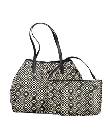 Guess Jeans Black Polyethylene Handbag