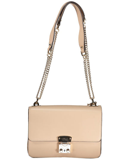 Guess Jeans Beige Polyethylene Handbag