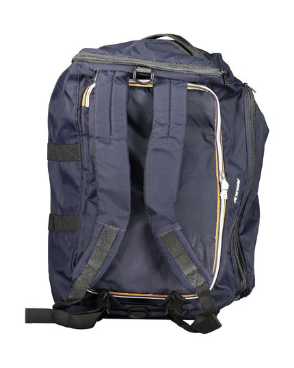 K-WAY Blue Polyester Backpack