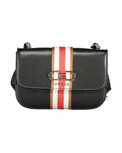 Guess Jeans Black Polyethylene Handbag