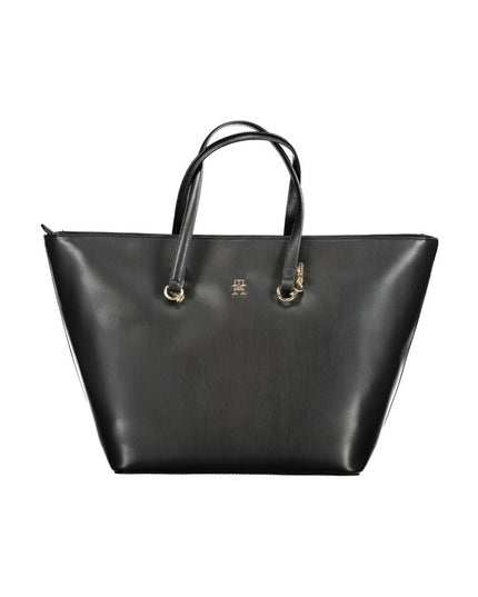Tommy Hilfiger Black Polyethylene Handbag