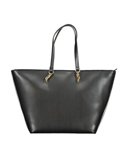 Tommy Hilfiger Black Polyethylene Handbag