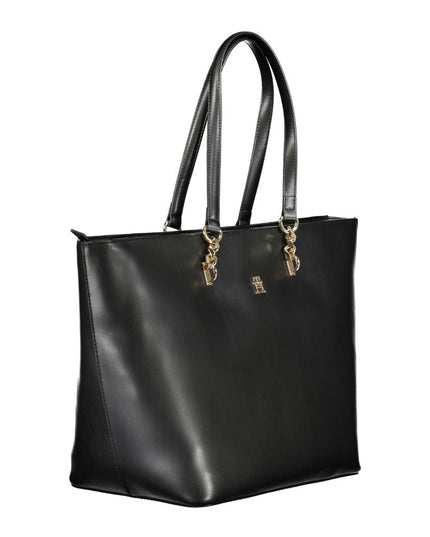 Tommy Hilfiger Black Polyethylene Handbag