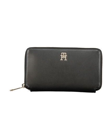 Tommy Hilfiger Black Polyethylene Wallet