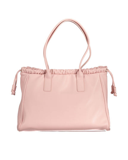 Mario Valentino Pink Polyethylene Handbag