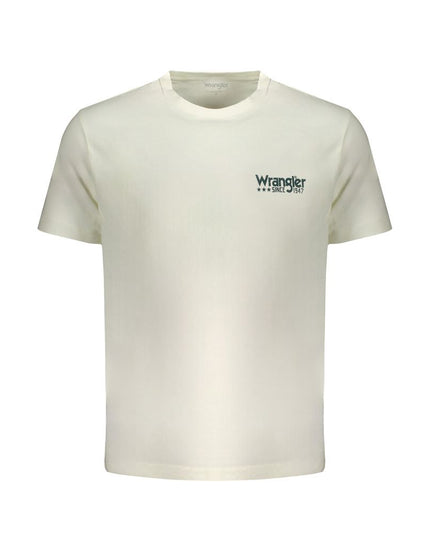 Wrangler White Cotton T-Shirt
