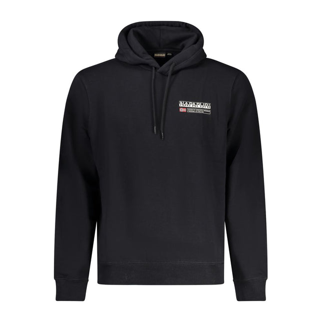 Napapijri Black Cotton Men Sweater