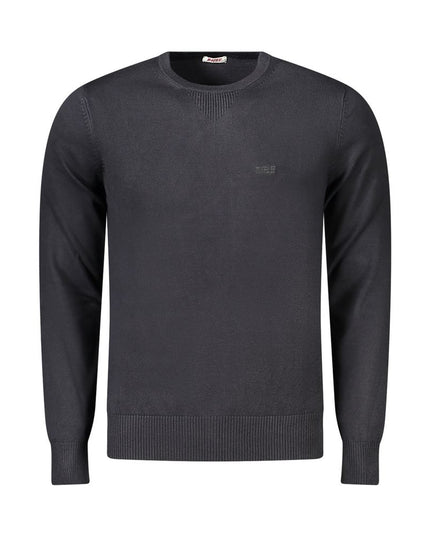 Rifle Black Viscose Men Sweater
