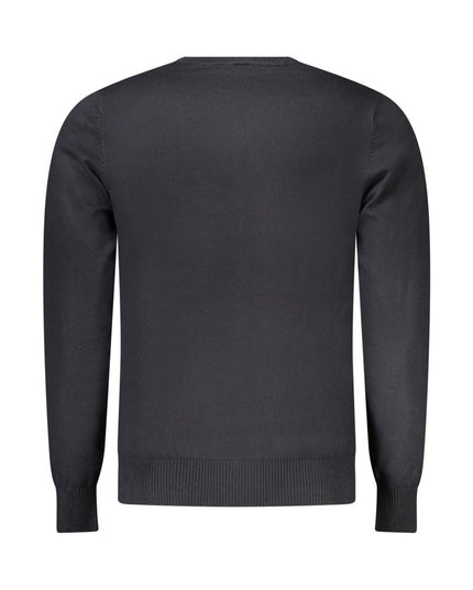 Rifle Black Viscose Men Sweater
