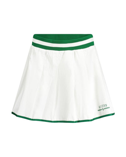 Guess Jeans White Polyester Women Skirt