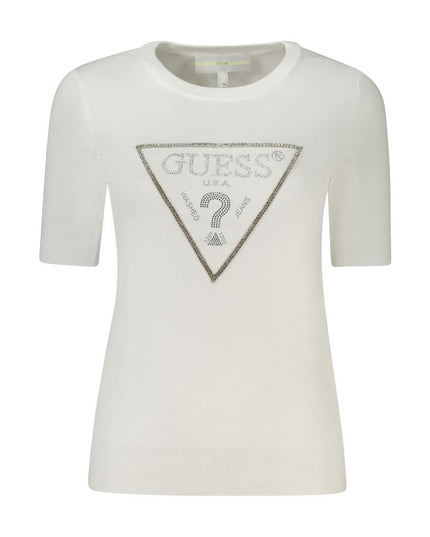 Guess Jeans White Viscose Women Sweater
