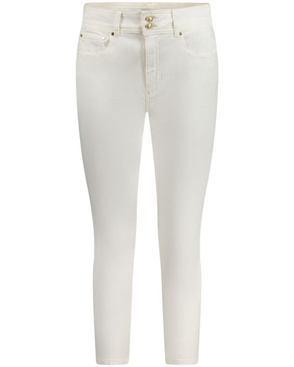 Guess Jeans White Cotton Women's Skinny Jean