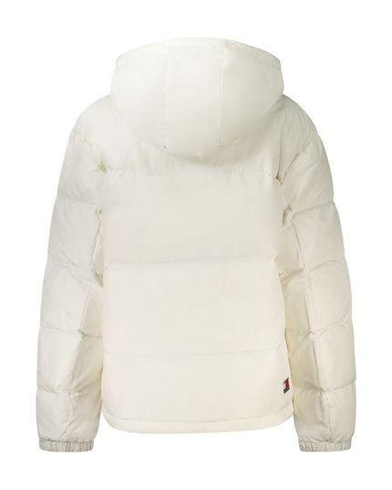 Tommy Hilfiger White Polyester Women Jacket
