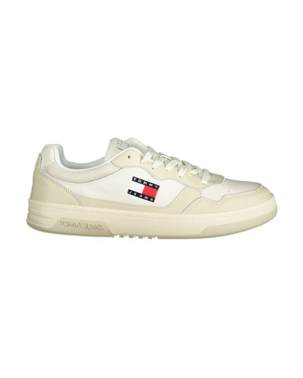 Tommy Hilfiger Beige Polyethylene Men Sneaker
