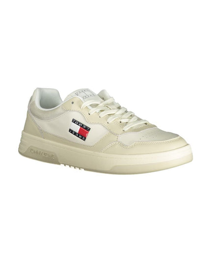Tommy Hilfiger Beige Polyethylene Men Sneaker