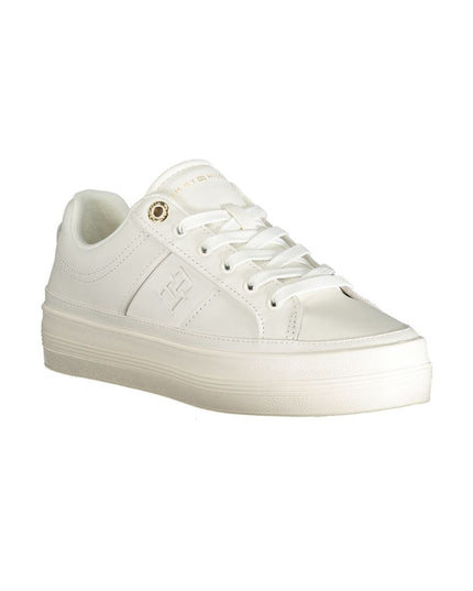 Tommy Hilfiger White Polyethylene Women Sneaker