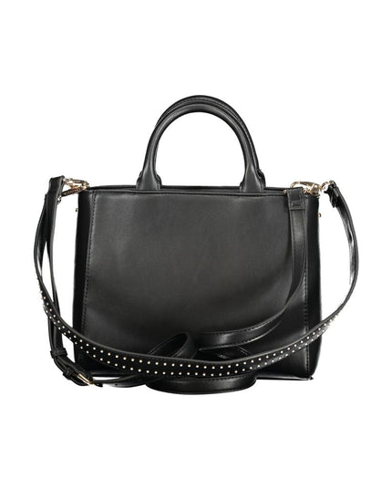 Mario Valentino Black Polyethylene Women Handbag