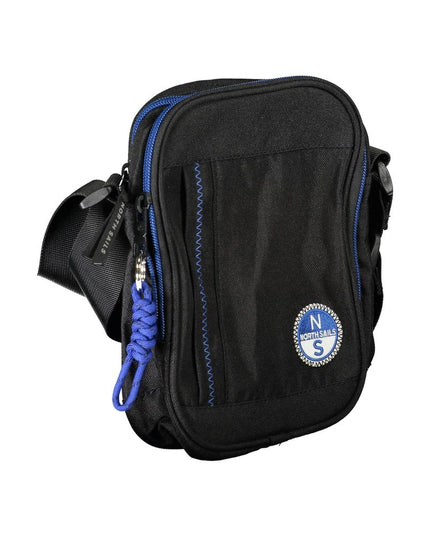 North Sails Black Polyester Men Shoulder Bag
