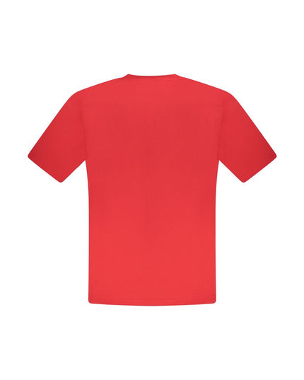 North Sails Red Cotton Men T-Shirt