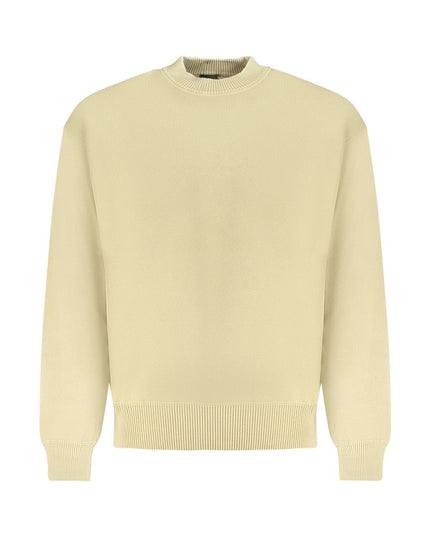 Hugo Boss Beige Cotton Men Sweater
