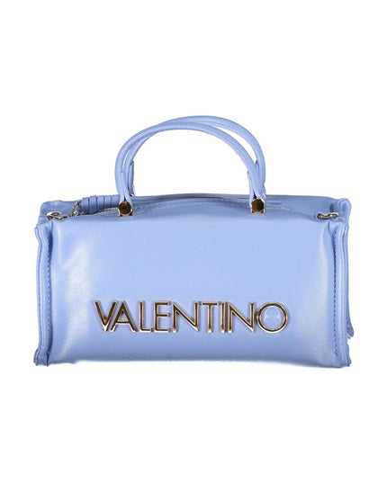 Mario Valentino Light Blue Polyethylene Women Handbag