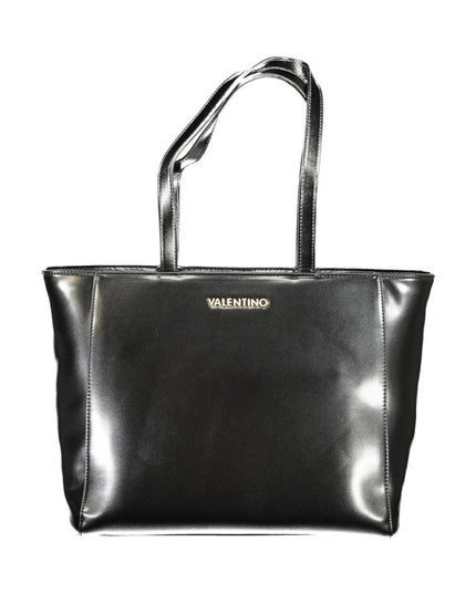 Mario Valentino Black Polyethylene Women Handbag