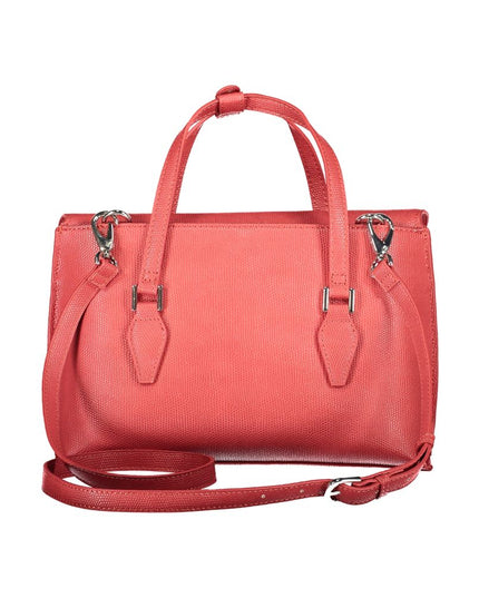 Mario Valentino Red Polyethylene Women Handbag