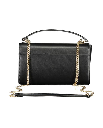 Mario Valentino Black Polyethylene Women Handbag