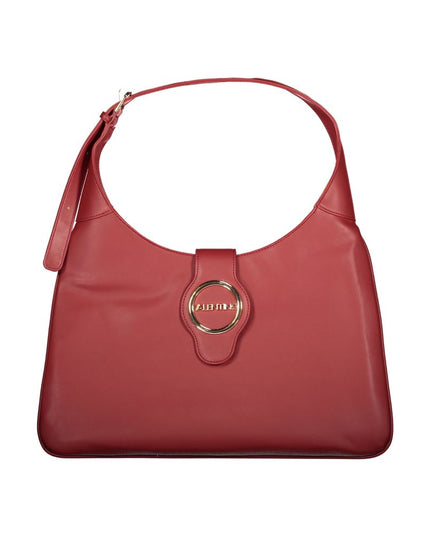 Mario Valentino Red Polyethylene Women Handbag