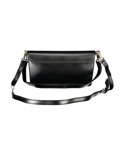 Mario Valentino Black Polyethylene Women Handbag