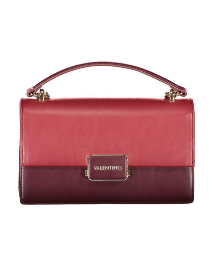 Mario Valentino Red Polyethylene Women Handbag