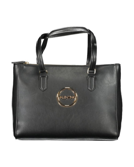 Mario Valentino Black Polyethylene Women Handbag