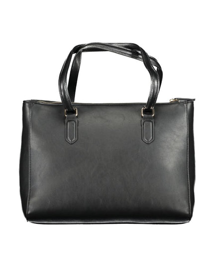 Mario Valentino Black Polyethylene Women Handbag