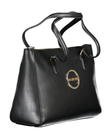 Mario Valentino Black Polyethylene Women Handbag