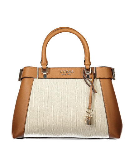 Guess Jeans Brown Cotton Women Handbag