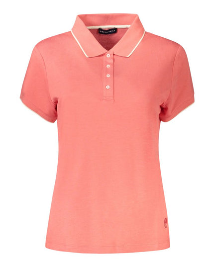 North Sails Pink Cotton Women Polo Shirt