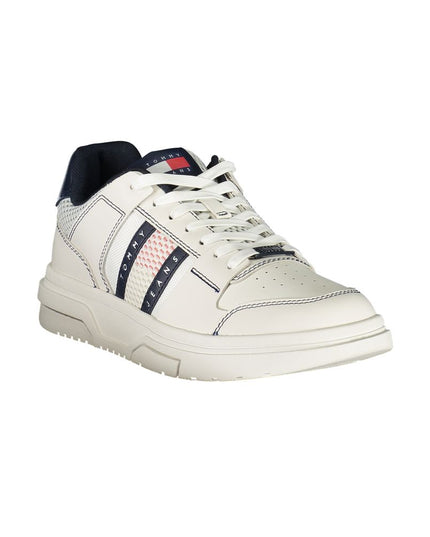 Tommy Hilfiger Blue Leather Men Sneaker