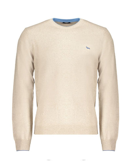Harmont & Blaine Beige Wool Men's Sweater