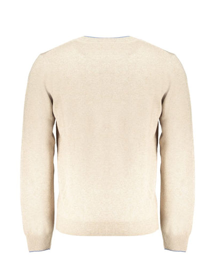 Harmont & Blaine Beige Wool Men's Sweater