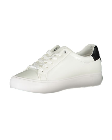 Calvin Klein White Polyester Sneaker