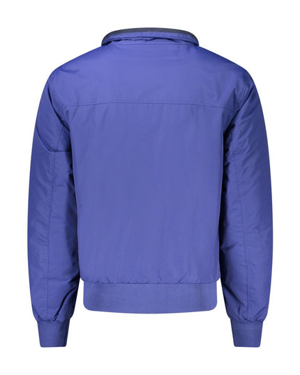 North Sails Blue Polyamide Men Jacket