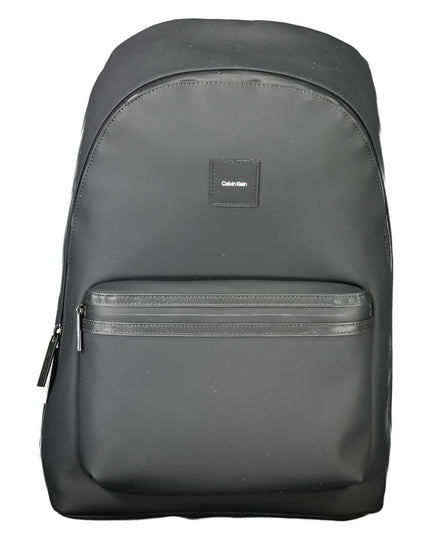 Calvin Klein Black Polyester Men Backpack