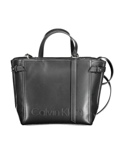 Calvin Klein Black Polyester Women Handbag