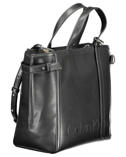 Calvin Klein Black Polyester Women Handbag